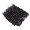 Yaweida Hair Peruvian Human Hair Deep Wave 3 Bundles 7a Unprocessed Virgin Hair #4 small image