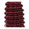 Luxury Deep Wave Peruvian Burgundy Red #99J Wavy Virgin Human Hair Extensions #4 small image