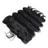 Lace Frontal Closures 13&#034;x4 PERUVIAN Body Wave Virgin Human Remy with Baby Hair #5 small image