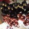 300g.14&#034;,16&#034; &amp; 18&#034; Peruvian Virgin Ombre 1b/33 Human Hair BODYWAVES, grade 6A