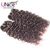 Peruvian Curly Human Hair 3 Bundles 2#4#33#99J# UNice 8A Virgin Hair Extensions