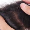 Silk Base Closures Lace Frontal+ Peruvian Human Hair Weave Virgin Hair 3 Bundles