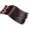 ALI JULIA Wholesale 7A Peruvian Straight Virgin Hair Weave 3 Bundles 100% Unproc #2 small image