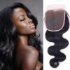 7A High Quality Peruvian Virgin Hair Free Part 4x4 Body Wave Lace Closure