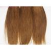 Luxury Silky Straight Peruvian Light Brown #8 Virgin Human 7A Hair Extensions #5 small image