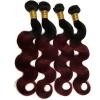 Black Rose Hair Two Tone Ombre Hair Extensions Weaves 7A Peruvian Virgin Hair... #2 small image