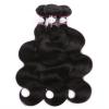 8A Peruvian Virgin Human Hair Extensions Weave Weft Body Wave 3 Bundles 150g #4 small image