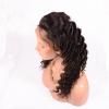 Peruvian Virgin Human Hair 360 Lace Frontal Closure Deep Wave Full Lace Closures #2 small image