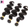 3 Bundles/300g Peruvian Body Wave Remy Human Hair Weave Virgin Hair Extensions #3 small image