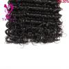 7A Virgin Peruvian Deep Wave Curly Wavy Human Hair Extensions 3 Bundles/300g