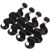 4 bundles Peruvian Virgin Remy Hair Body Wave Human Hair Weave Extensions 200g #3 small image