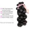 4 bundles Peruvian Virgin Remy Hair Body Wave Human Hair Weave Extensions 200g #5 small image