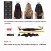 Unprocessed 50g/Bundle Peruvian 7A Body Wave Virgin Human Hair Extensions Weave #2 small image