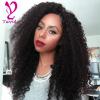 THICK 7A 300g Kinky Curly 3 Bundles Peruvian Virgin Human Hair Weave Weft #1 small image