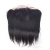 13x4 Lace Frontal With Peruvian Virgin Human Hair Straight Weft 3 Bundles #5 small image