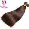 7A Unprocessed Virgin Peruvian Straight Human Hair Extension Weave 3Bundles/300g #2 small image