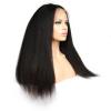 7A Virgin Human Hair Glueless Kinky Straight Lace Front Wigs/Full Lace Wigs #4 small image