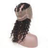 360 Full Lace Frontal Closure Peruvian Virgin Hair Deep Wave with Baby Hair #4 small image