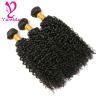 7A Long Inch Kinky Curly 300g Human Hair Extensions Virgin Peruvian Hair Weft #3 small image