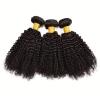 Peruvian Kinky Curly Virgin Hair 3 Bundle 300g Curly Weave Human Hair Extensions #3 small image