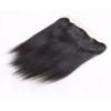 Unprocessed Peruvian Virgin Hair Lace Frontal 13&#034;x4&#034; Straight Silk Base 8&#034;-22&#034; #3 small image