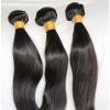 Peruvian Virgin Straight Hair Bundles 16/18/20 Inches Hair Bundle 300g Hair Weft #2 small image