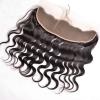 8A Peruvian Virgin Hair 2 THICKER Bundles Hair with 1pc Lace Frontal Body Wavy #4 small image