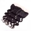 8A Peruvian Virgin Hair 2 THICKER Bundles Hair with 1pc Lace Frontal Body Wavy #5 small image