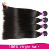 16 inches straight indian hair Straight hair sew in remy human hair extensions