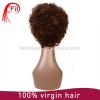 For white Women Brazilian Kinky Curl full lace Human Hair Wig