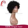 Fashion And Classic Cheap Short Curly full lace Human Hair Wigs For Black Women