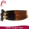 Fashion 1B/30 two tone hair silky straight ombre human hair weaving