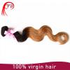 1B/27# Brazilian human hair body wave hair ombre 8-20 inch human hair weave extension
