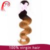fashion 1B/27# body wave ombre hair extensions