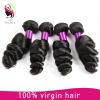 virgin malaysian hair from malaysia loose wave 100% remy hair weft