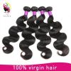 High quality virgin hair body wave 100% unprocessed human Peruvian hair extensions