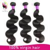 100% Virgin Human Hair extension body wave 6A Wholesale Brazilian Hair #1 small image