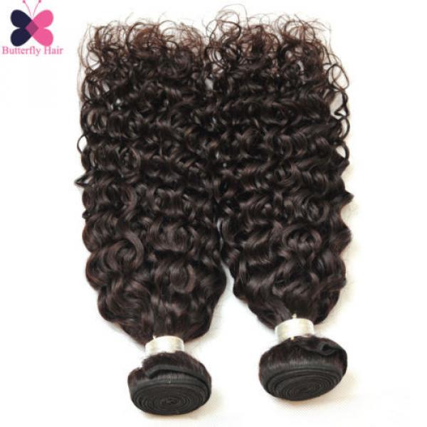 1 Bundle Brazilian Virgin Hair Water Wave 100G Wet And Wavy Human Hair Extension #3 image