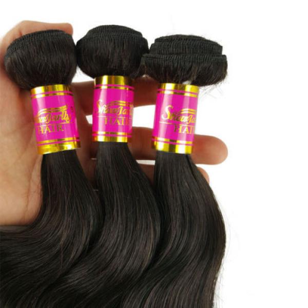 Unprocessed 100% Brazilian Body Wave Virgin Hair 3 Bundles 150g Human Hair 8A #3 image