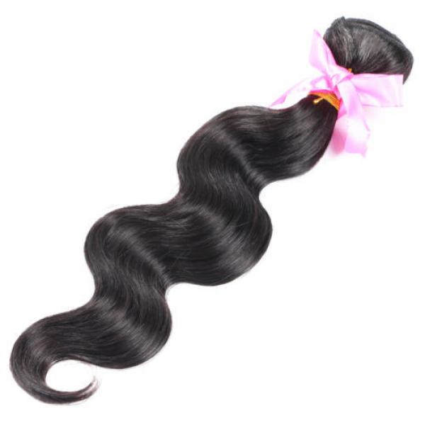 1Bundle/lot 50g Virgin Brazilian Human Hair Extensions Body Wave Hair Weave #3 image