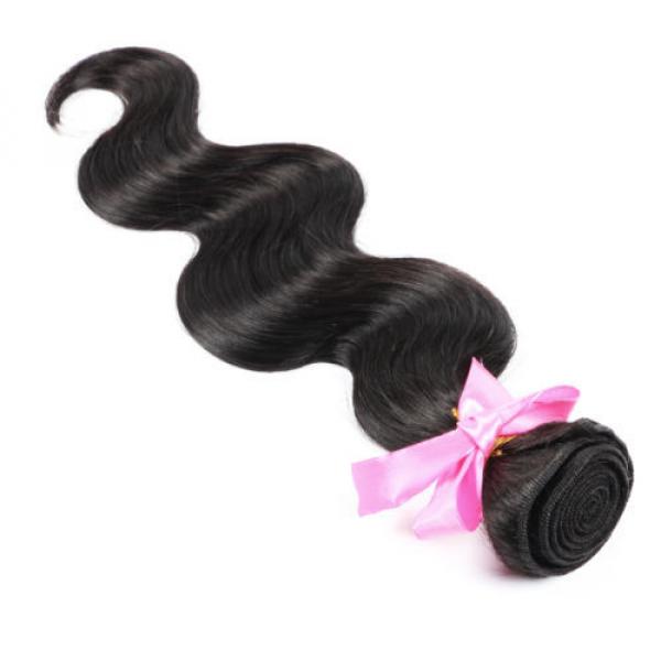 1Bundle/lot 50g Virgin Brazilian Human Hair Extensions Body Wave Hair Weave #4 image