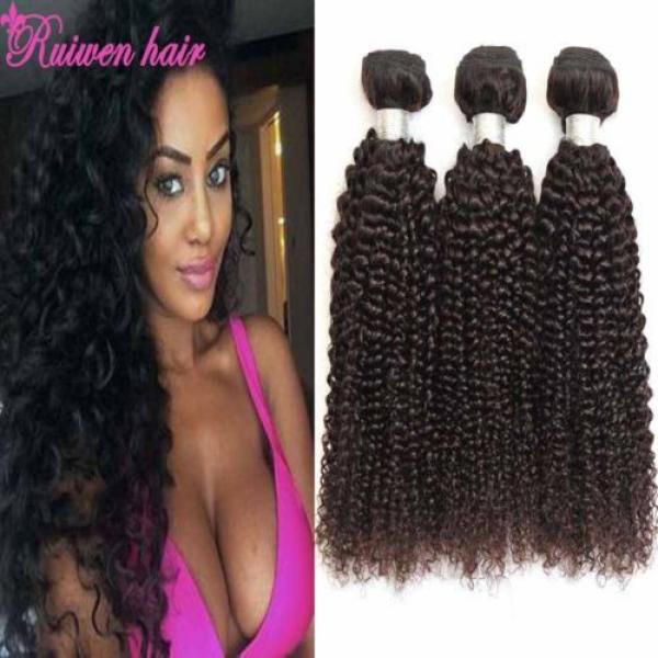 Brazilian Curly Virgin Hair Weave 3bundles/150g Unprocessed Human Hair Extension #1 image