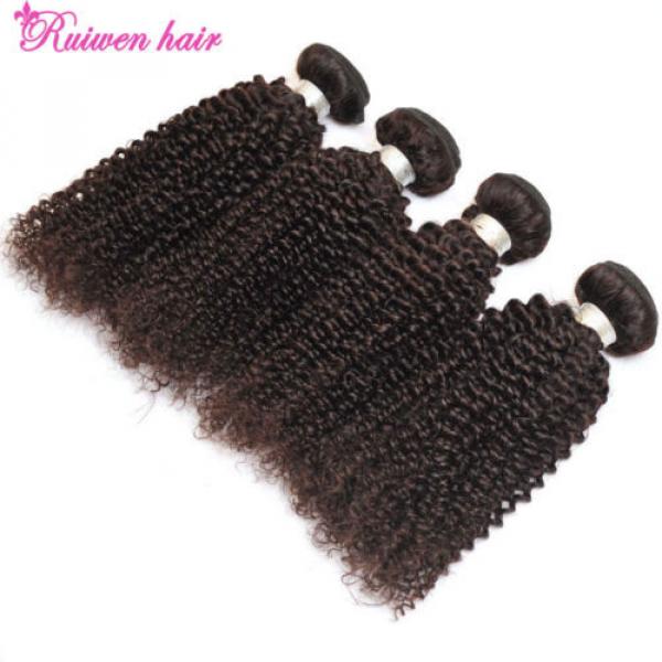 Brazilian Curly Virgin Hair Weave 3bundles/150g Unprocessed Human Hair Extension #3 image