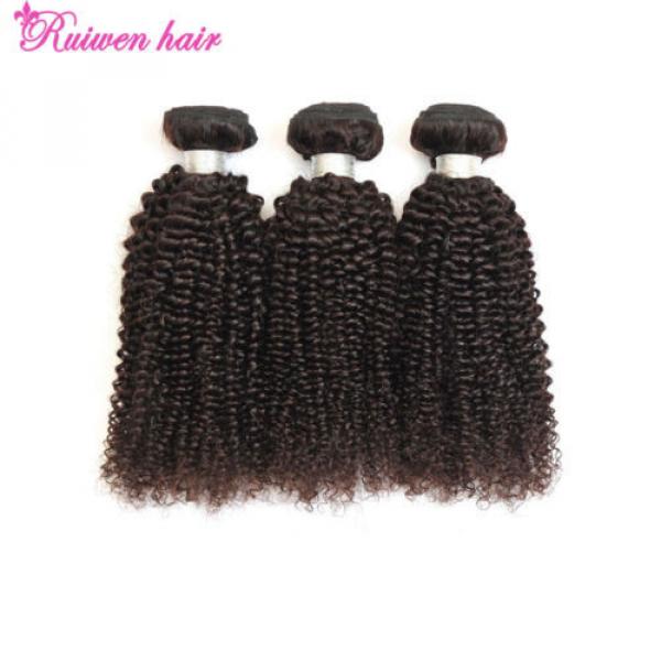 Brazilian Curly Virgin Hair Weave 3bundles/150g Unprocessed Human Hair Extension #4 image