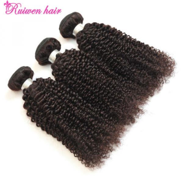 Brazilian Curly Virgin Hair Weave 3bundles/150g Unprocessed Human Hair Extension #5 image