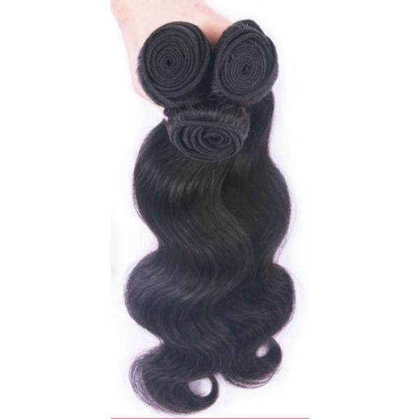 100% Brazilian Virgin Human Remy Hair Extension Weaving Weft Body Wave 12&#034; - 28&#034; #1 image