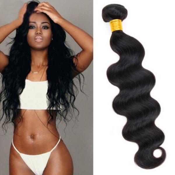 Brazilian Virgin Hair Body Wave 1 Bundle/100g Brazillian Human Hair Extensions #1 image