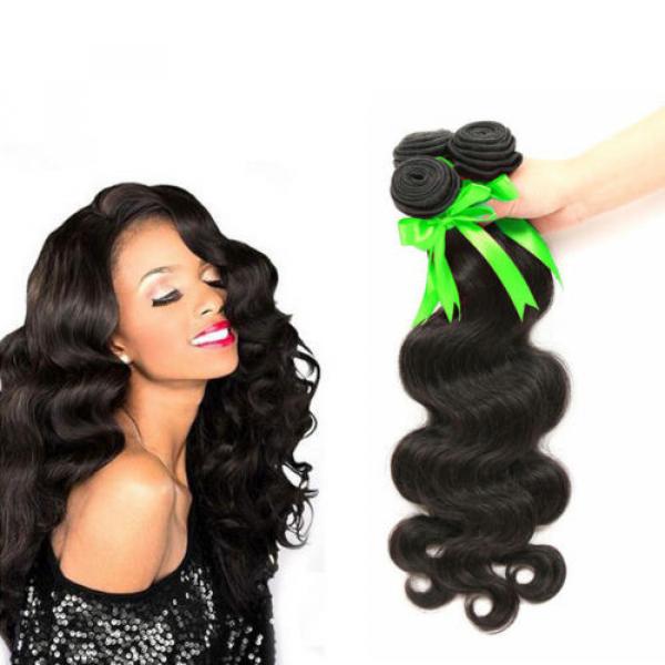 Brazilian Body Wave Virgin Human Hair Extension 100% Unprocessed human hair weft #1 image