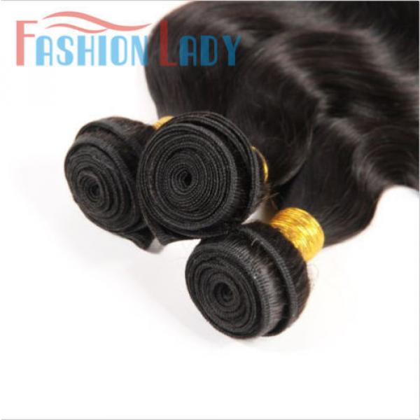 7A 3bundles/150g Brazilian Body Wave Human Hair Extension Virgin Remy Hair Weft #3 image