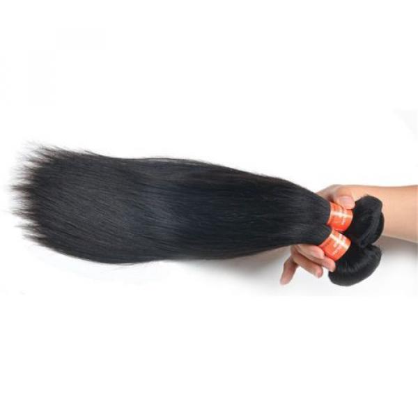 Brazilian Straight  1PC/50g 100% Unprocessed Virgin Hair Extension Human Weave #5 image
